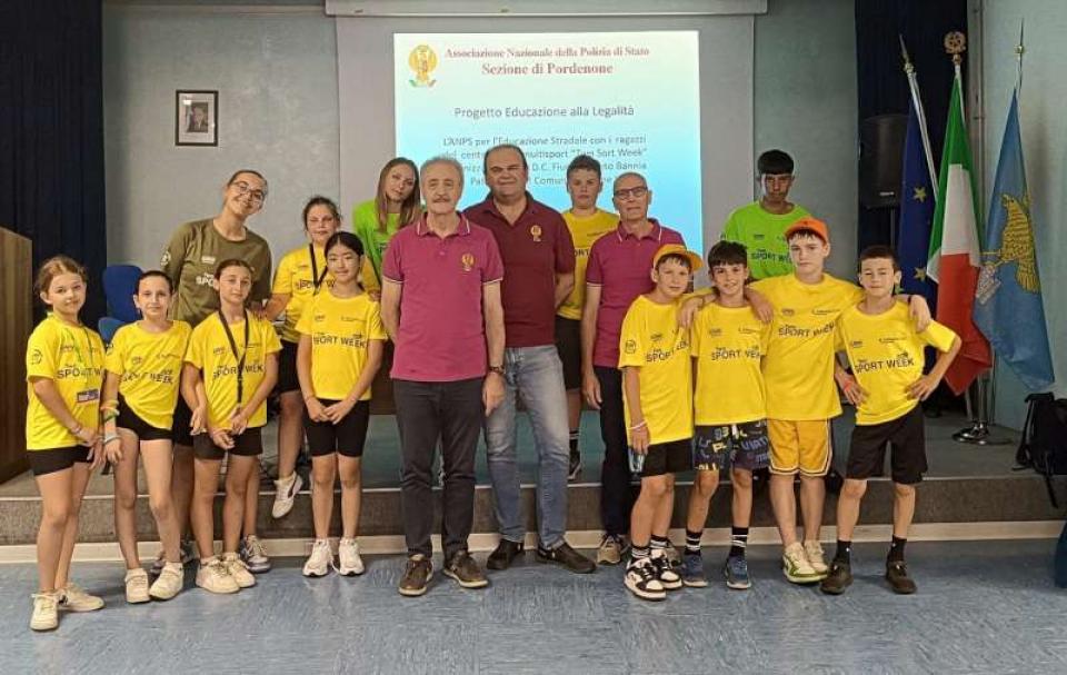Sicurezza stradale: la Sezione ANPS incontra i ragazzi del centro estivo