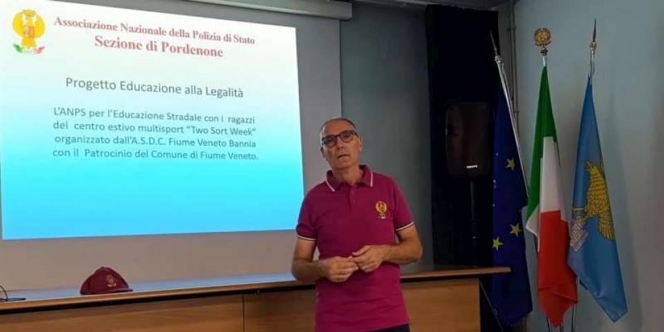 Sicurezza stradale: la Sezione ANPS incontra i ragazzi del centro estivo