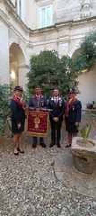 Cerimonia di celebrazione della festa della Guardia di Finanza.