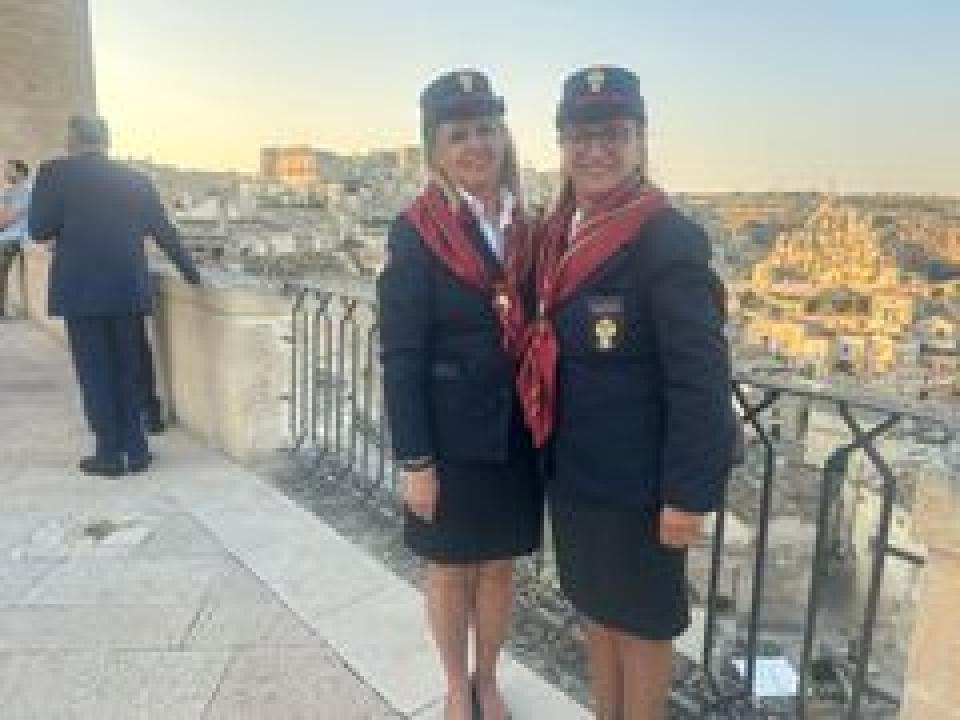 Cerimonia di celebrazione della festa della Guardia di Finanza.