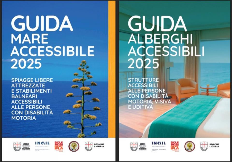 Liguria, presentata le guide 2025 dedicate al turismo per persone con disabilità motoria.