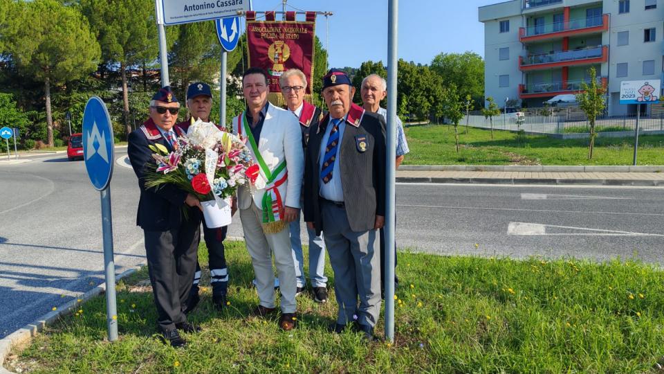 40° anniversario dell'uccisione del V. Quest. Agg. Antonino Cassarà e dell'Agente Roberto Antiochia