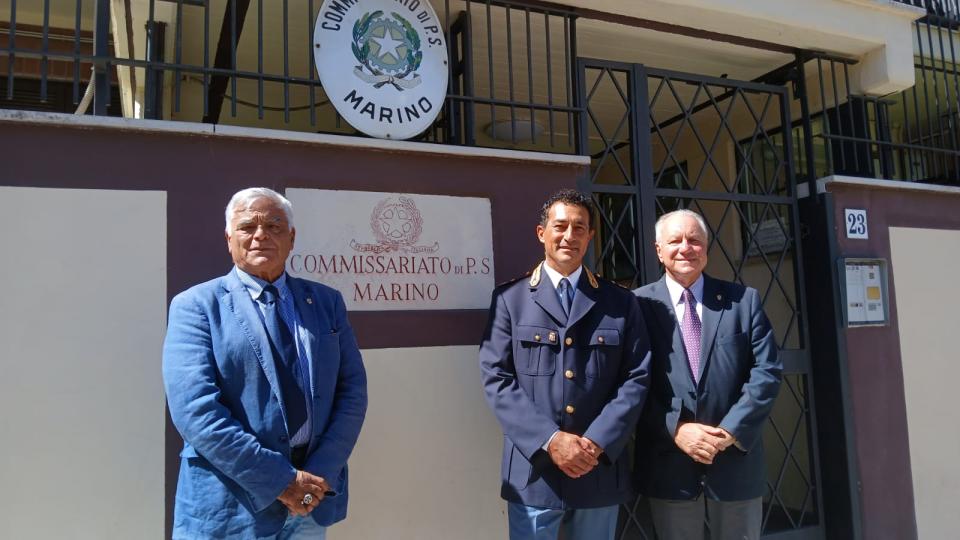 L'ANPS visita al Commissariato di Marino