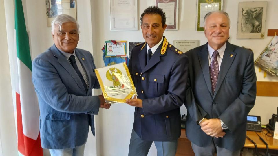 L'ANPS visita al Commissariato di Marino