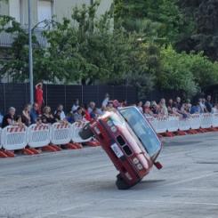 Esibizione della Squadra acrobatica dell'ANPS a San Severino Marche