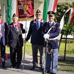 Cerimonia Anniversario del Combattimento a Cremeno - Caserma Bolzaneto