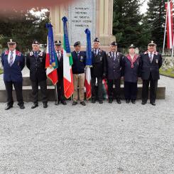 Commemorazione dei caduti di tutte le guerre presso il Cimitero Militare di Amras Innsbruk (Austria)