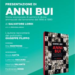 Presentazione Saggio Letterario “Anni Bui”