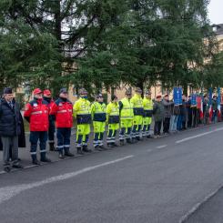 Cerimonia Solenne dell’alzabandiera presso il CoESPU