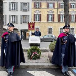 Cerimonia commemorativa del collega Domenico Prosperi.