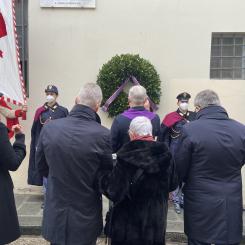 Cerimonia di commemorazione di Fausto Dionisi