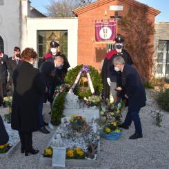 19° Anniversario del sacrificio del Sov.te Capo della Polizia di Stato Emanuele Petri.