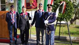 Cerimonia Anniversario del Combattimento a Cremeno - Caserma Bolzaneto