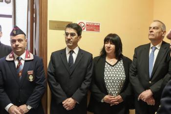 Cerimonia di intitolazione della sezione dell'A.N.P.S.